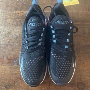 Women's Nike Air70 in black and purple